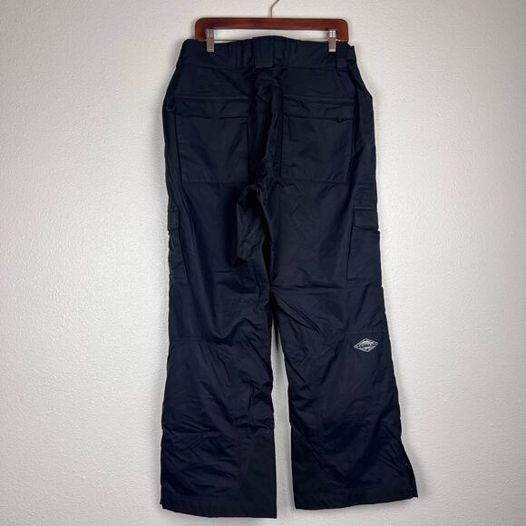 Columbia Omni-Tech Omni-Heat Snow Pants Black Waterproof Insulated SM8386 - Picture 5 of 11
